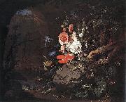 MIGNON, Abraham Nature as a Symbol of Vanitas oil on canvas